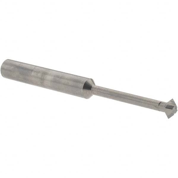 Accupro 38918777 Double Angle Milling Cutter: 90 °, 0.118" Cut Width, 1/4" Shank Dia, Solid Carbide 