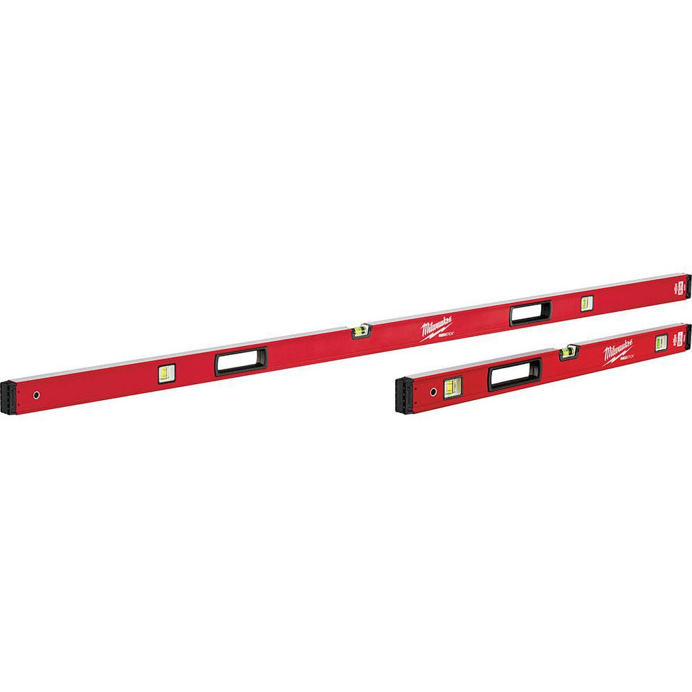 Milwaukee Tool MLBXJB 32" & 78" Long 6 Vial Box Beam Level Image