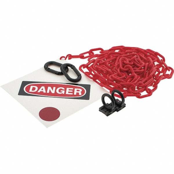 8" High Pedestrian Danger Sign Kit