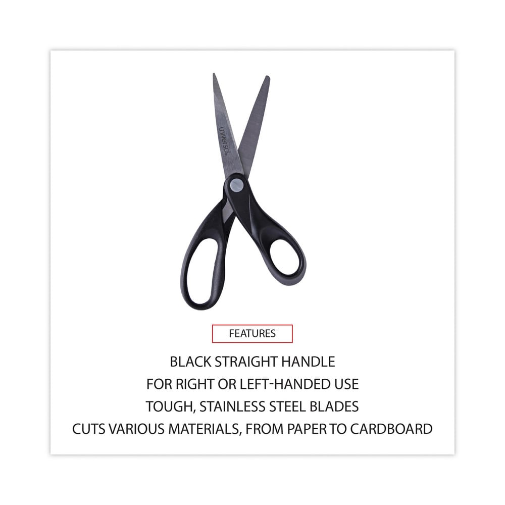 Heavy Duty Universal Scissors - Strong, Sharp, Pointy Tip