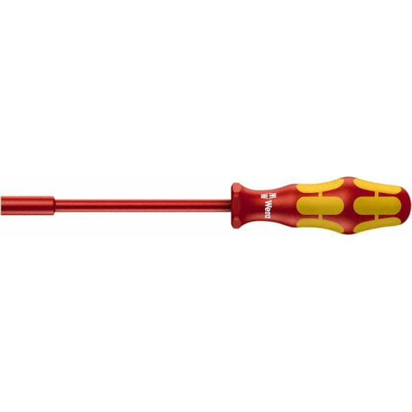 Precision Nut Driver: Solid Shaft, Cushion Grip Handle, 6-1/4" OAL