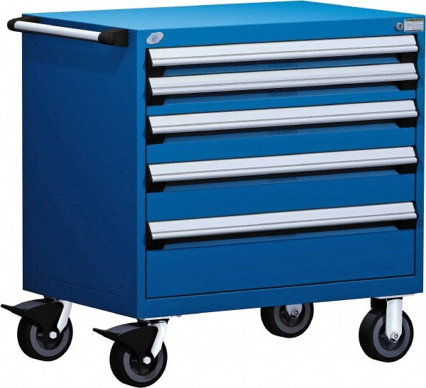 Rousseau Metal - Steel Tool Roller Cabinet: 5 Drawers | MSC Industrial ...