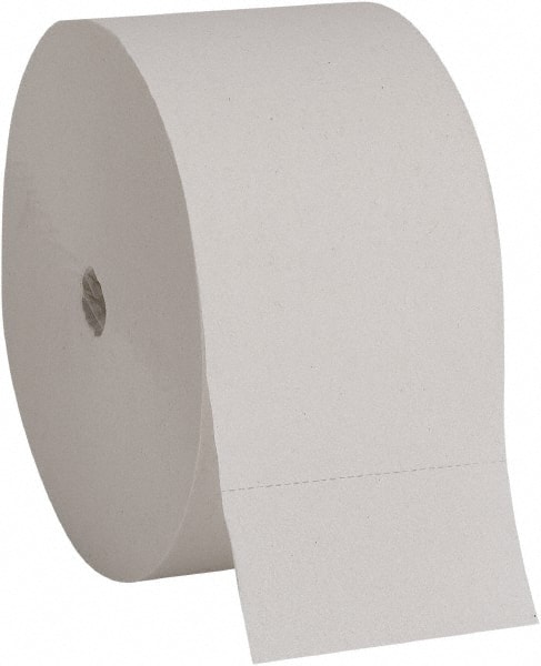 GEORGIA PACIFIC 11728 Bathroom Tissue: Coreless Roll, Recycled Fiber, 2-Ply, White 