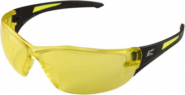 Edge Eyewear - Yellow Lenses, Frameless Safety Glasses - 38989448 - MSC  Industrial Supply