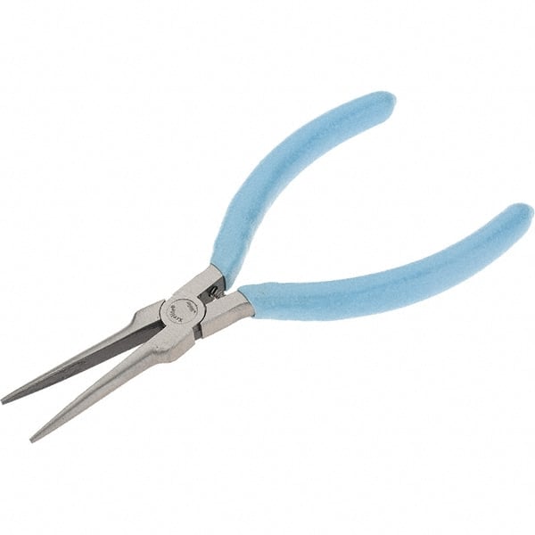 Needle Nose Plier: 5.5" OAL, 5-1/2" Jaw Length