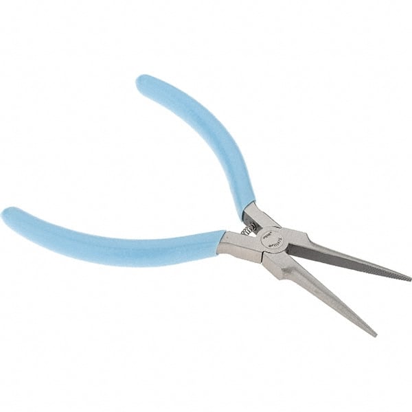 Needle Nose Plier: 5.5" OAL, 1-3/4" Jaw Length