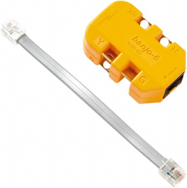 Fluke Networks 10220100 Modular Adapter: Use with Telephone Test Sets Image