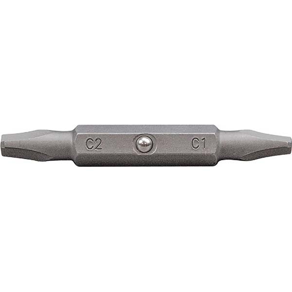 Klein Tools Specialty Screwdriver Bits; Type: Phillips Bit ; Style: Precision ; Overall Length Range: 1" - 2.9" ; Drive Size (Inch): 1/4 ; Overall