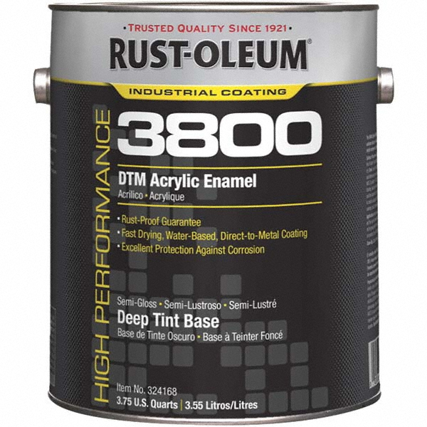 RustOleum 1 Gal Deep Tint Base Semi Gloss Finish Acrylic Enamel