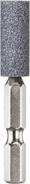 Mounted Point: 3/8" Thick, 1/4" Shank Dia, A24, 24 Grit, Medium