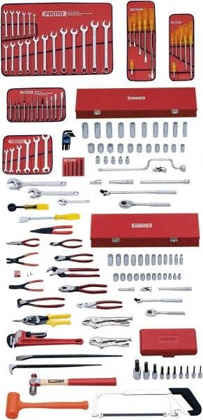 PROTO J99432A 157 Piece 3/8, 1/2" Drive Master Tool Set Image