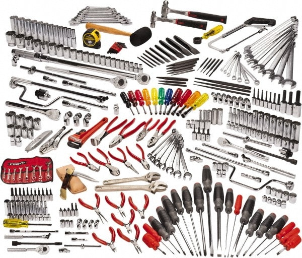 PROTO JCS-0334MASBX1A 334 Piece 1/4, 3/8, 1/2" Drive Master Tool Set Image