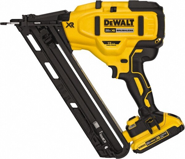 Cordless Finish Nailer: 1-1/4 to 2-1/2" Nail Length