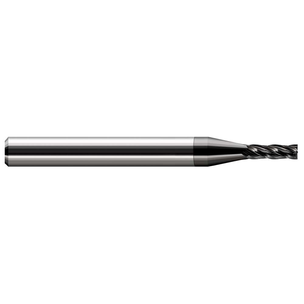 Harvey Tool 15224-C4 Square End Mill: 3/8 Dia, 1 LOC, 3/8 Shank Dia, 2-1/2 OAL, 4 Flutes, Solid Carbide Image