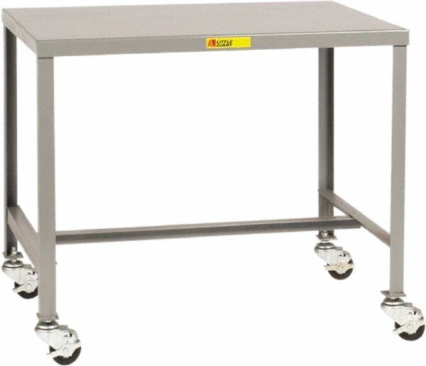 36" Wide x 24" High x 24" Deep, Mobile Machine Table