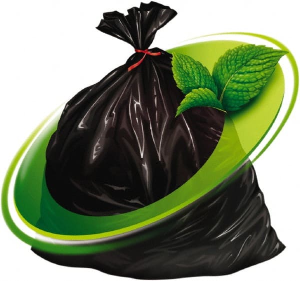 Mint-X - Rodent Repellent Trash Bags: 55 gal, 1.3 mil, 100 Pack - 39205356  - MSC Industrial Supply