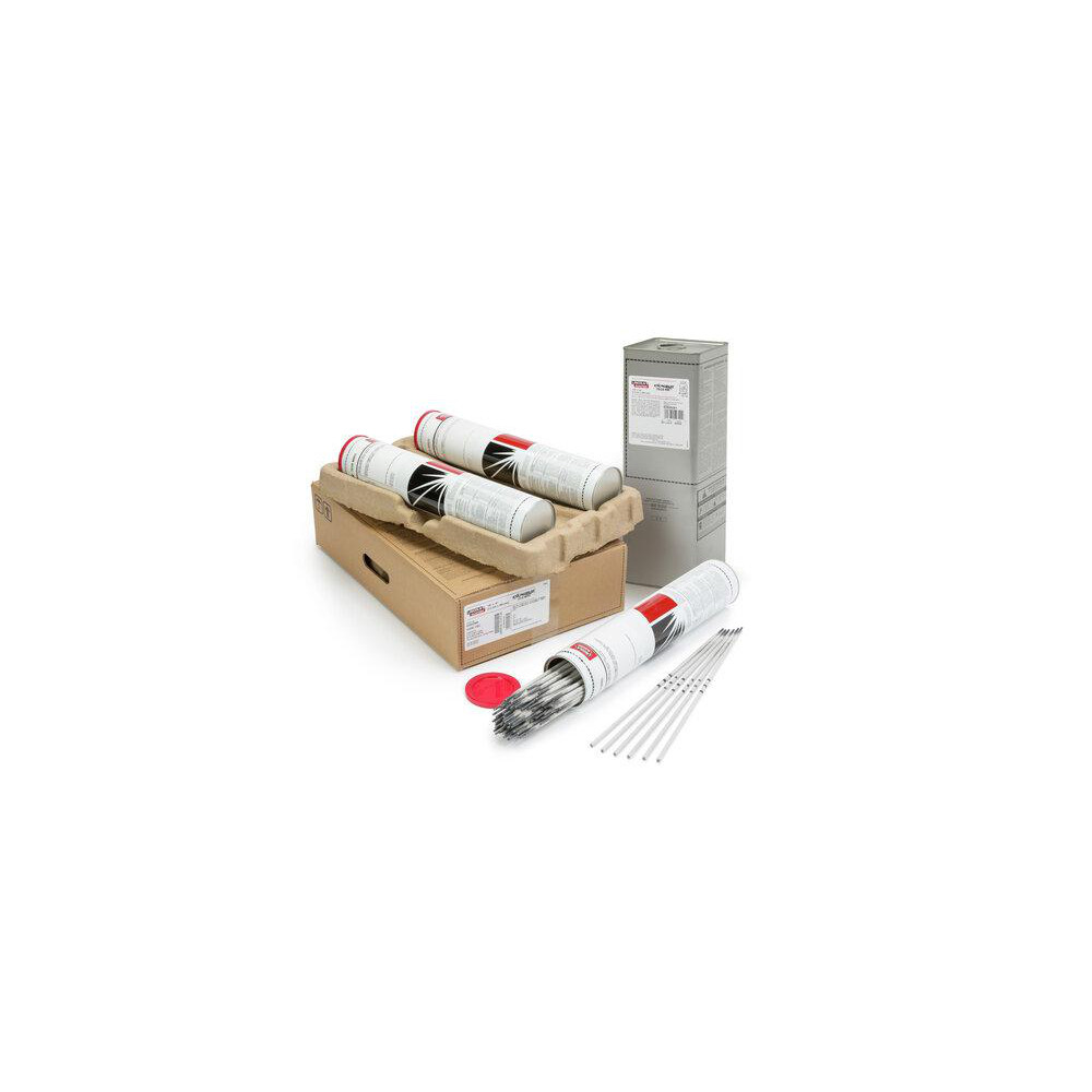 Lincoln Electric Stick Welding Electrode: 1/8" Dia, 14" Long, Steel | 4-Pack | Part #ED033497