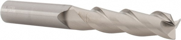 SGS 35708 Corner Radius End Mill: 1/2" Dia, 2" LOC, 0.03" Radius, 3 Flutes, Solid Carbide Image