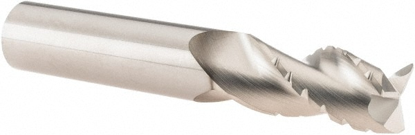 SGS 33467 Corner Radius End Mill: 1/2" Dia, 1" LOC, 0.03" Radius, 3 Flutes, Solid Carbide Image