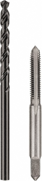 DeWALT #9 Drill, #9 Wire #9 Wire, M6x1.00 to M6x1.00 Tap, Hand Tap & Drill Set - Oxide Finish High Speed Steel Drills, Bright Finish Carbon Steel