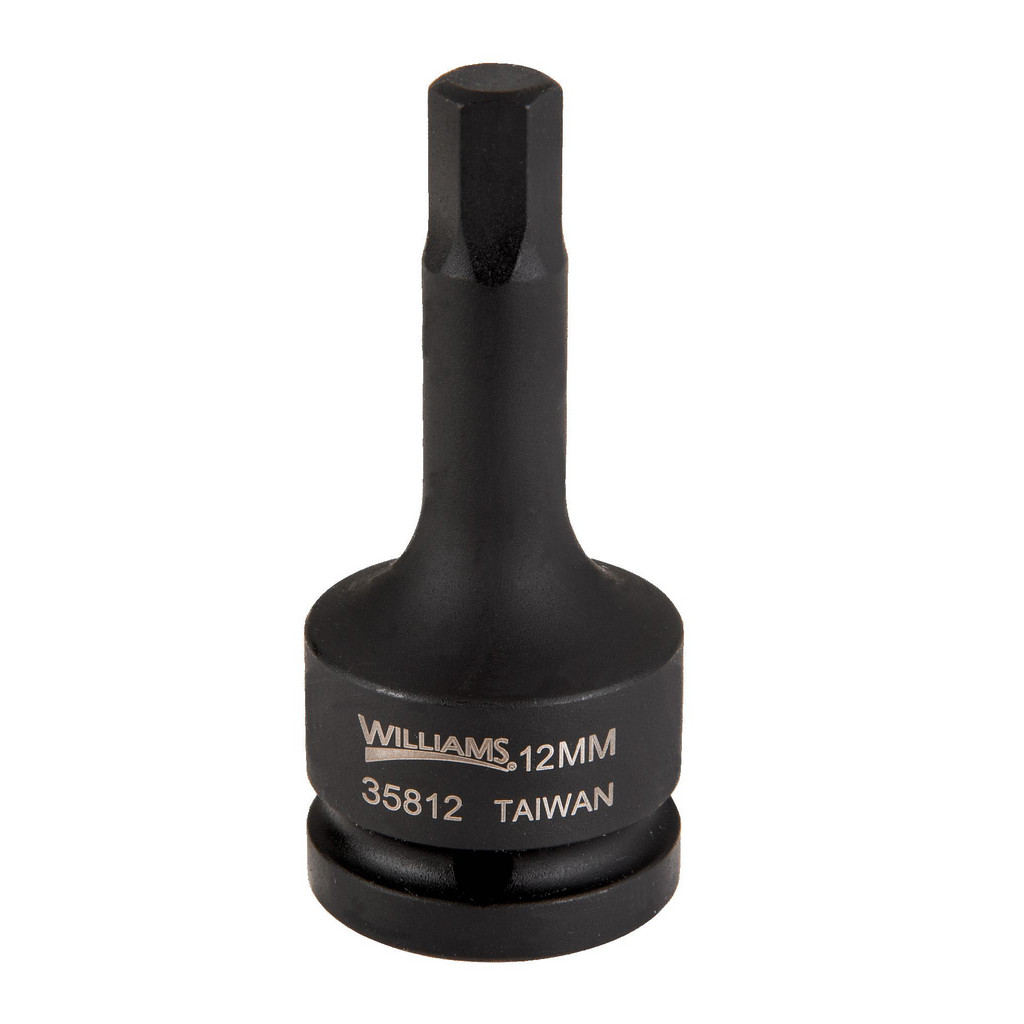 Williams Impact Hex & Torx Bit Sockets: Drive Size (Inch): 3/4; Hex Size (mm): 17.00 | Part #JHW35817