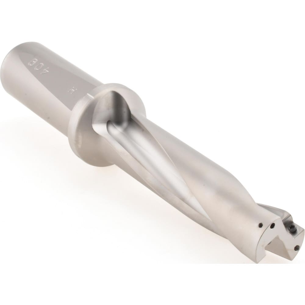 4-1/4" Max Drill Depth, 4xD, 1-1/16" Diam, Indexable Insert Drill