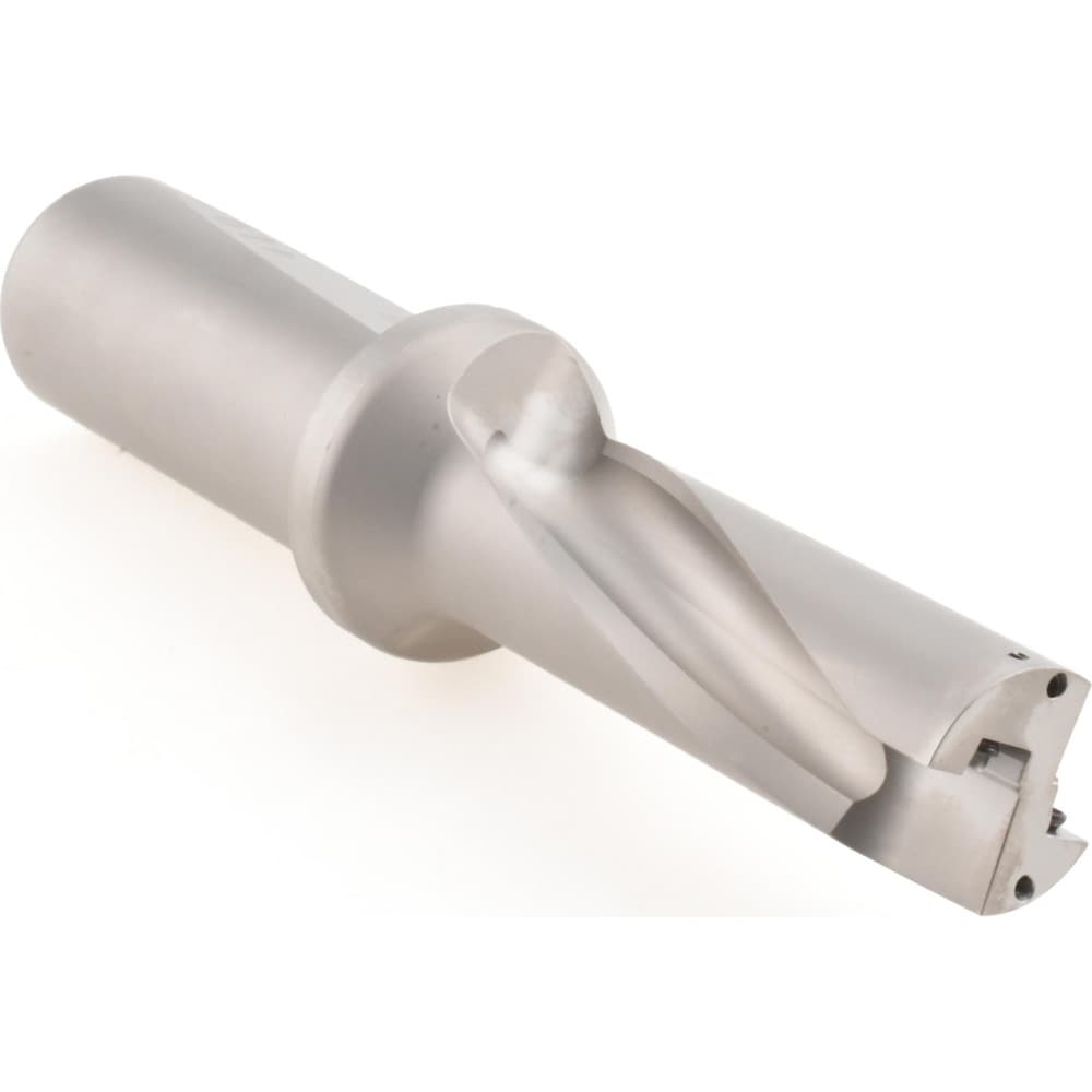 3-3/16" Max Drill Depth, 3xD, 1-1/16" Diam, Indexable Insert Drill