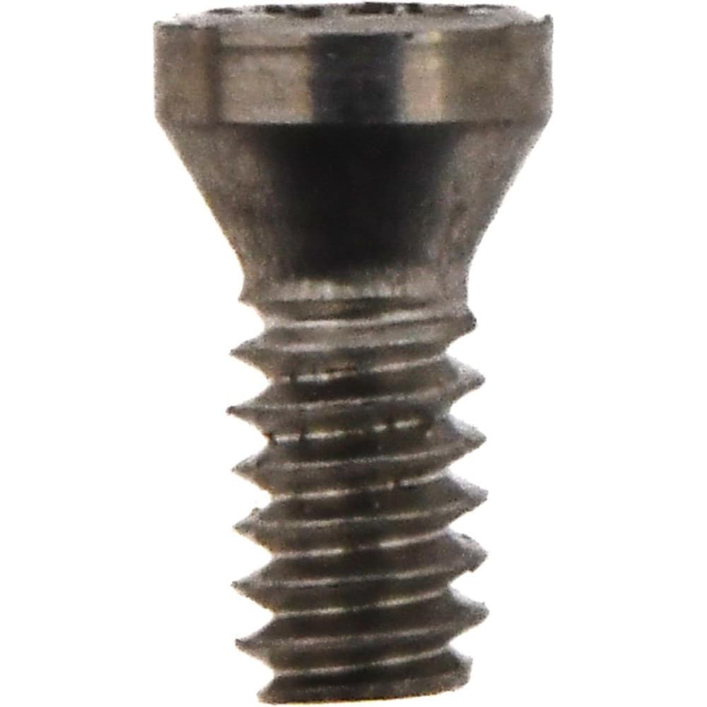 Torx Screw for Indexables: T6 Torx, M1.6 x 0.35 Thread