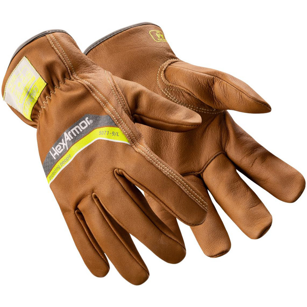 HexArmor® | Chrome SLT Cut, Puncture & Abrasion-Resistant Gloves: Chrome SLT, Cut A4, Puncture 4, Abrasion 4, Size 3X-Large - Goatskin Leather