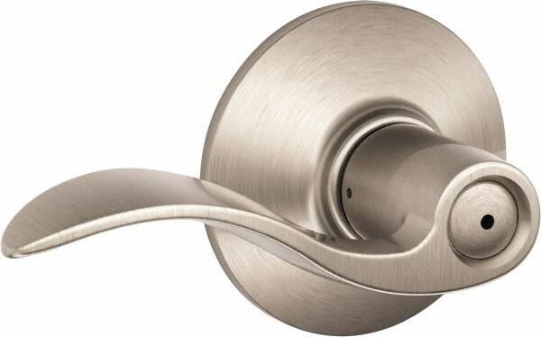 Privacy Lever Lockset for 1-3/8 to 1-3/4" Thick Doors