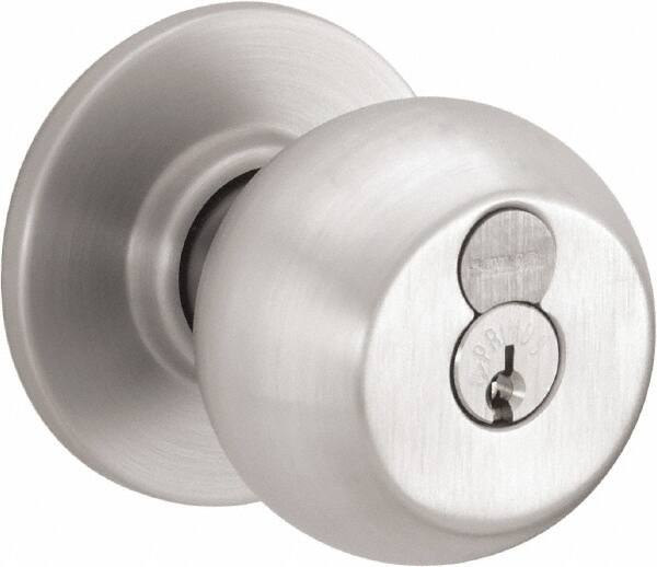 Entry Lever Lockset for 1-3/8 to 1-7/8" Thick Doors