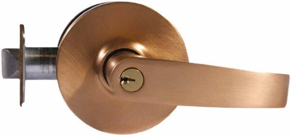 Entry Lever Lockset for 1-3/4 to 2" Thick Doors