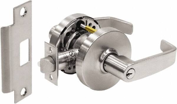 Storeroom Lever Lockset for 1-3/4 to 2" Thick Doors