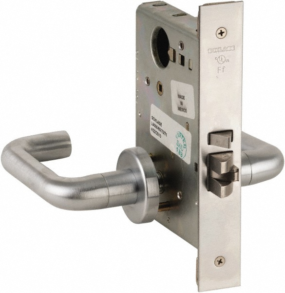 Schlage Passage Lever Lockset for 13/4" Thick Doors MSC Industrial
