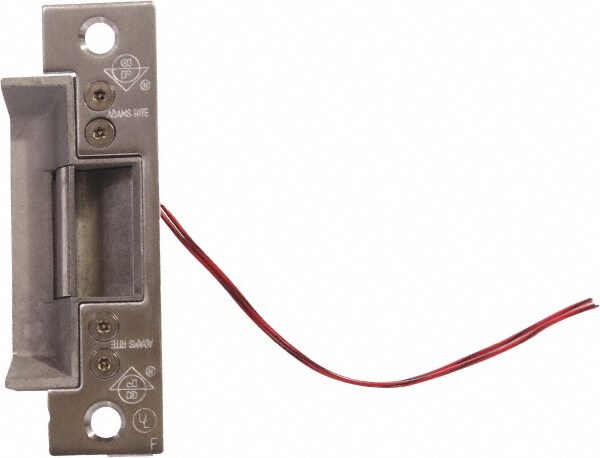 1.63" Long x 1" Wide, Satin Stainless Steel Finish, Electric Door Strike