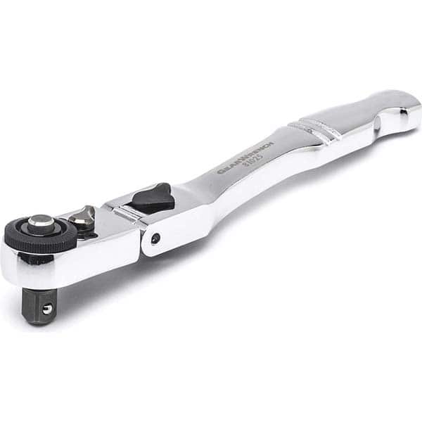 GEARWRENCH 81025 Ratchet: 1/4" Drive, Pear Head 