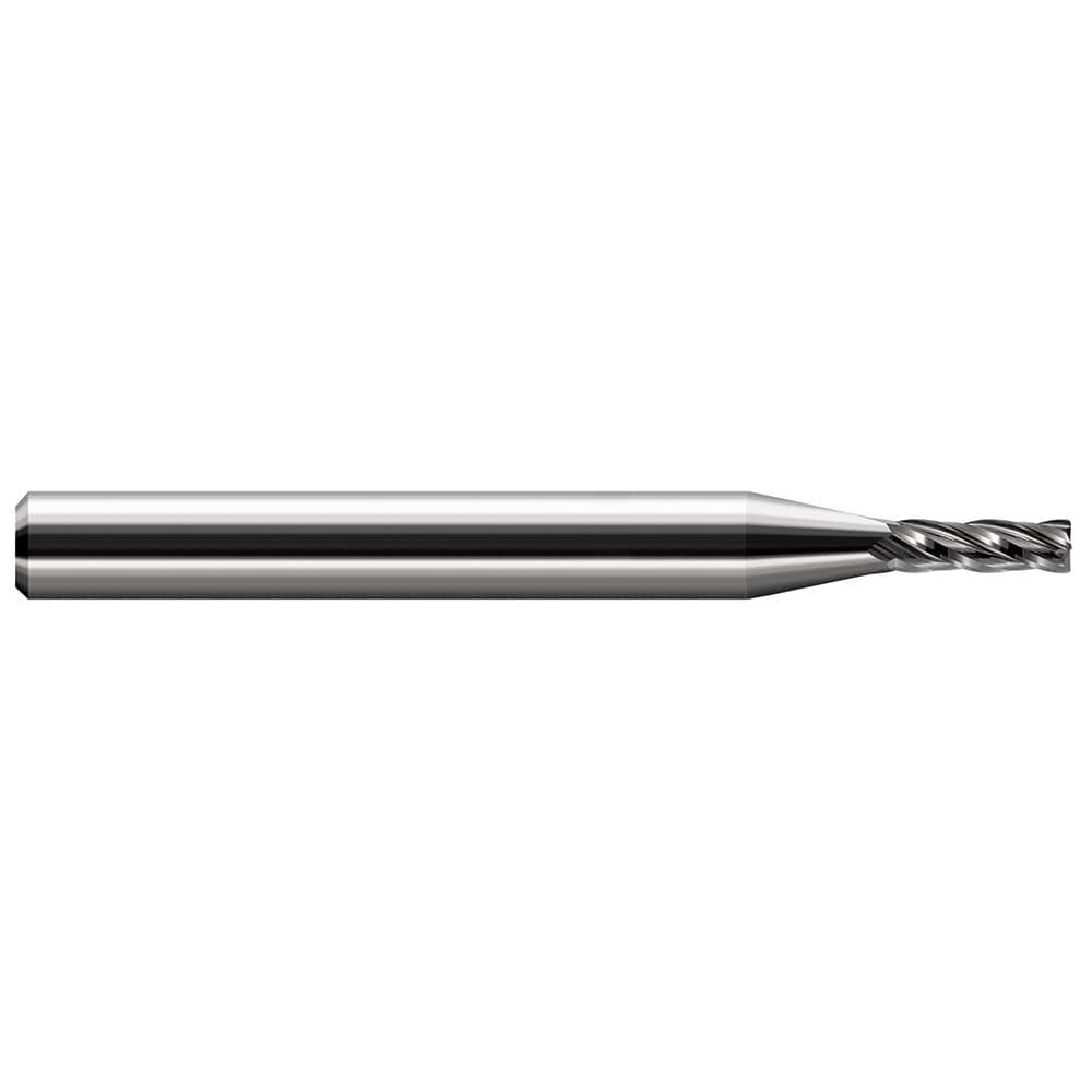 Harvey Tool 72840 Corner Radius End Mill: 3/8" Dia, 1" LOC, 0.04" Radius, 4 Flutes, Solid Carbide Image