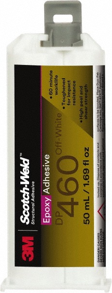 Epoxy: 50 mL, Cartridge Adhesive - 60 to 90 min Working Time