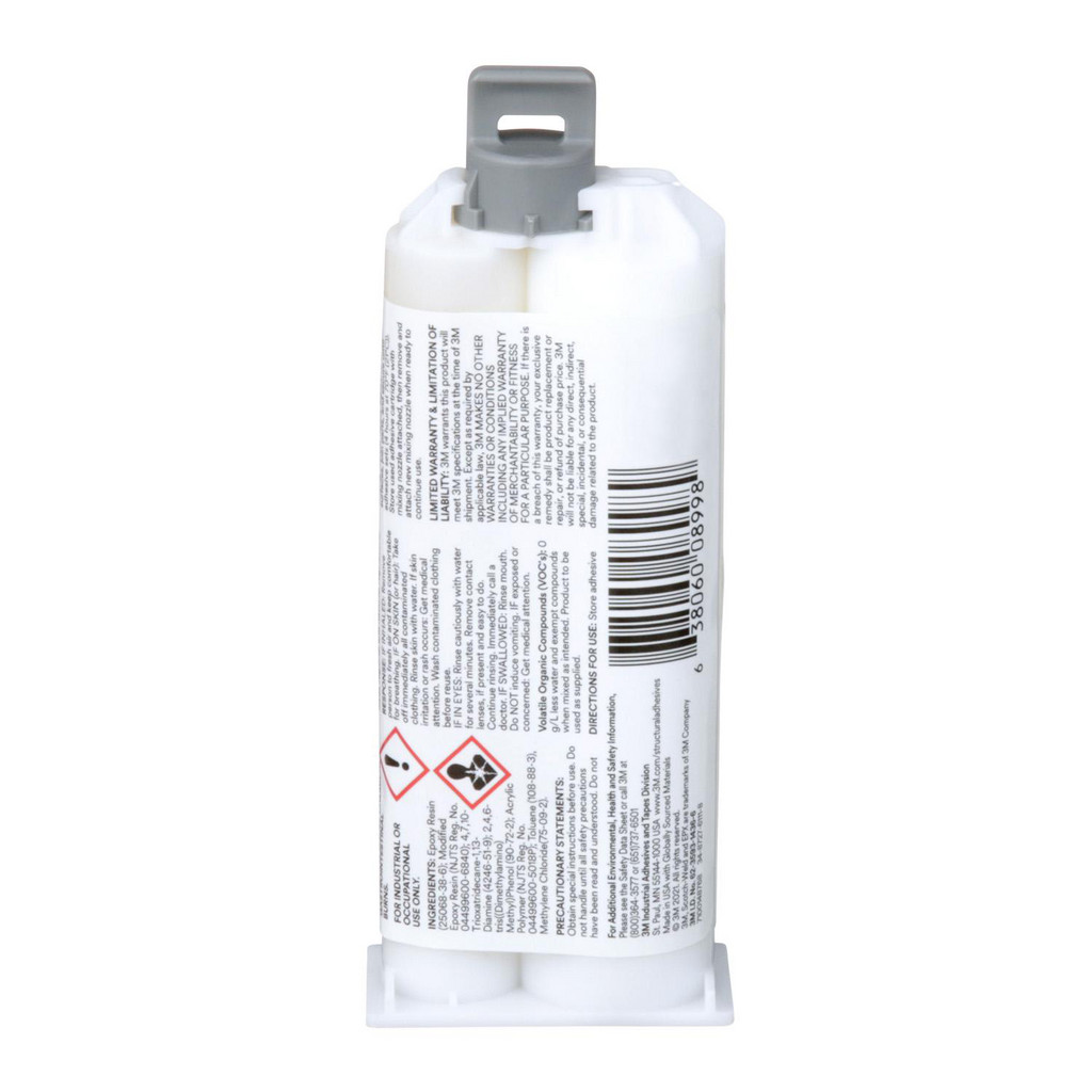 3M Scotch-Weld Scotch-Weld™ Epoxy Adhesive DP460, Off-White, 50 mL Duo-Pak | Part #00638060089989