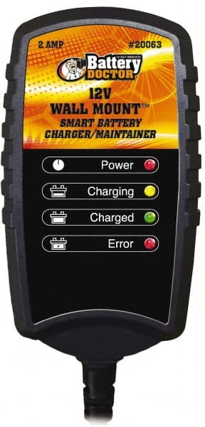 Black & Decker - Automatic Charger/Battery Maintainer: 6 & 12VDC - 37672011  - MSC Industrial Supply