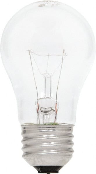 Incandescent Lamp: 40W, Medium Screw Base, A15 Lamp