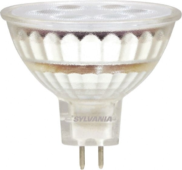 SYLVANIA - LED Lamp: Flood & Spot Style, 5 Watts, MR16, 2-Pin Base - 39411285 - MSC Industrial