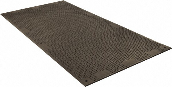 8' Long x 3' Wide HDPE Multi-Directional Tread Ground Protection Matting