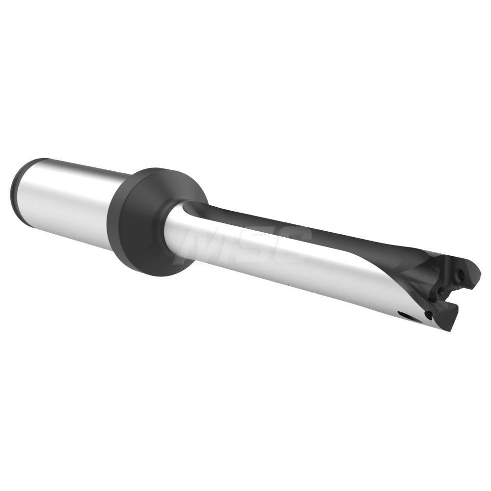 Indexable Spade Drill: 0.5118 to 0.5511" Dia, 2-49/64" Max Depth, Straight Flute