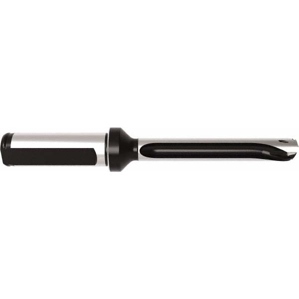 Indexable Spade Drill: 0.4331 to 0.4723" Dia, 2-23/64" Max Depth, Straight Flute
