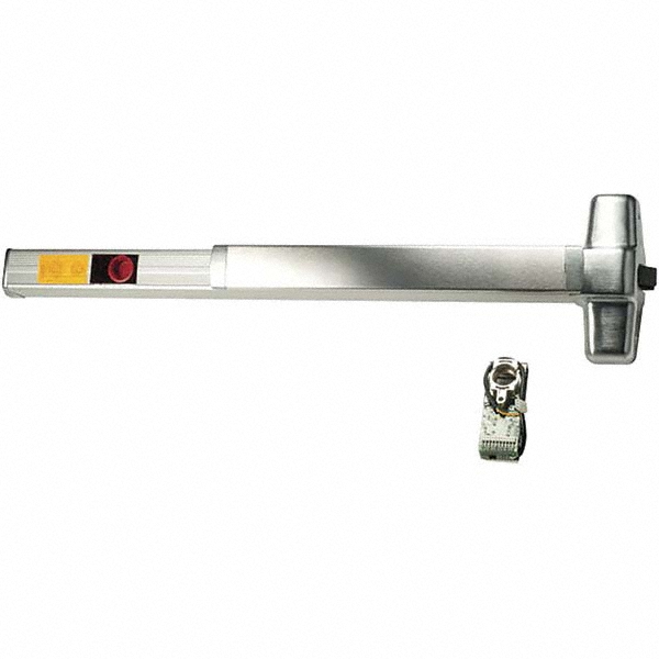 2'6" to 3' Rim Exit Device - Satin Chrome Finish