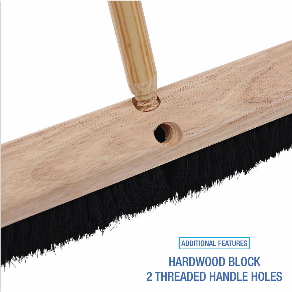 Boardwalk Push Broom 18" Wide, Push Broom Head, Tampico Bristles