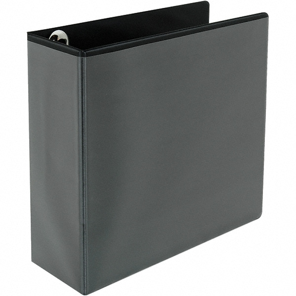 Universal One - 3 Ring View Binder: Black | MSC Industrial Supply Co.