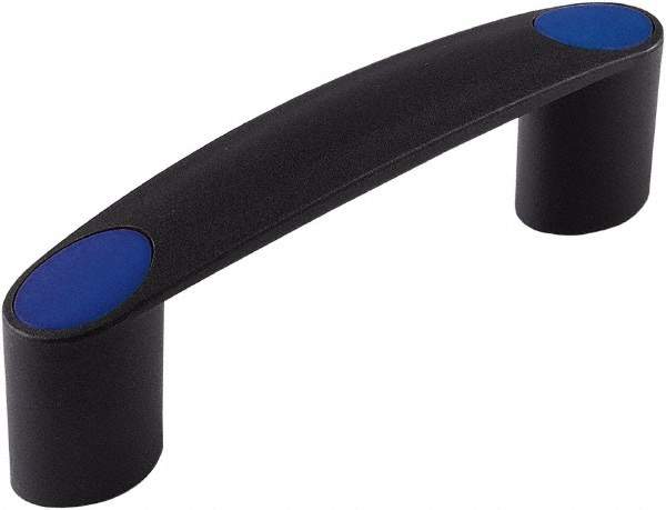 Electro Hardware 5.91"" Between Centers M6 Hole, Polyamide External Pull Handle - 1.22"" Handle Width, 1.34"" Handle Height, 7.13"" OAL, Plastic Finish -  11005515220
