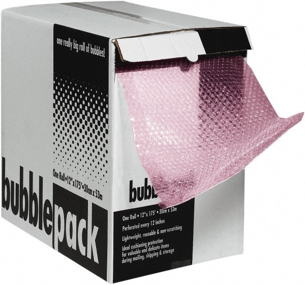 50 Foot Bubble Wrap® Roll! 3/16 (Small) Bubbles! 12 Wide! Perforated  Every 12